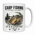 Carp Fishing Lifestyle Mug